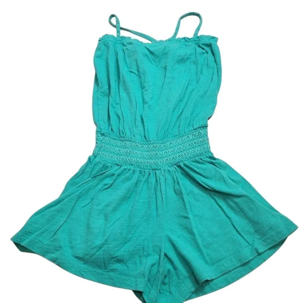 Gap Kids teal romper S6/7